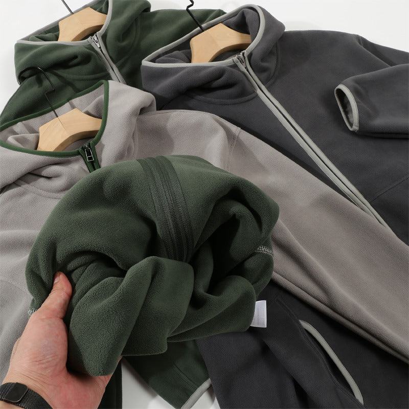 Doris | Lässige lockere Frauen Kapuzenjacke