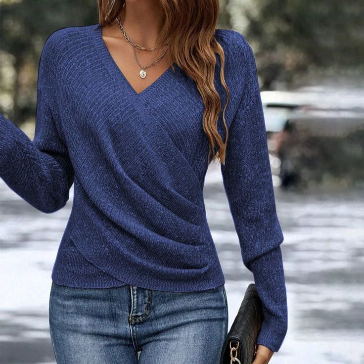 Olga | Gekreuzter Pullover