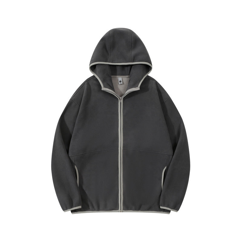 Doris | Lässige lockere Frauen Kapuzenjacke