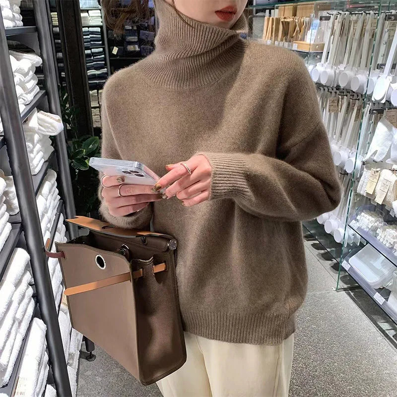 Rollkragenpullover