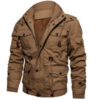 Herren Winterjacke aus Polyester mit Stilvollem Design & Wärmender Fütterung | Drune