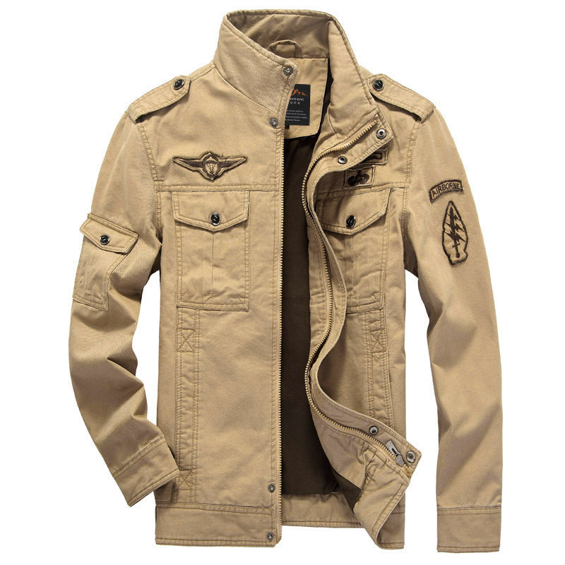 Holger | Allwetter Jacke mit Stehkragen (Wind & Wasserdicht)