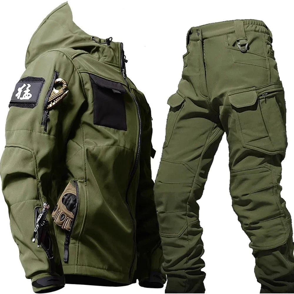 Drune - Wasserdichter Thermoanzug mit Mehreren Taschen für Herren