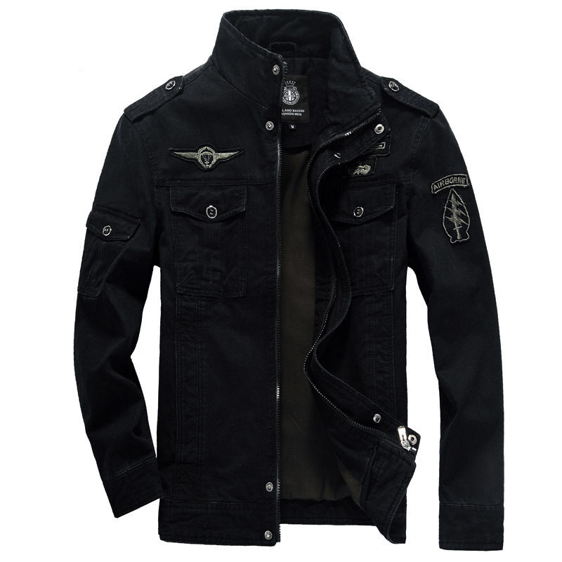 Holger | Allwetter Jacke mit Stehkragen (Wind & Wasserdicht)