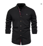 Drune | Herren Elegantes Leinenhemd