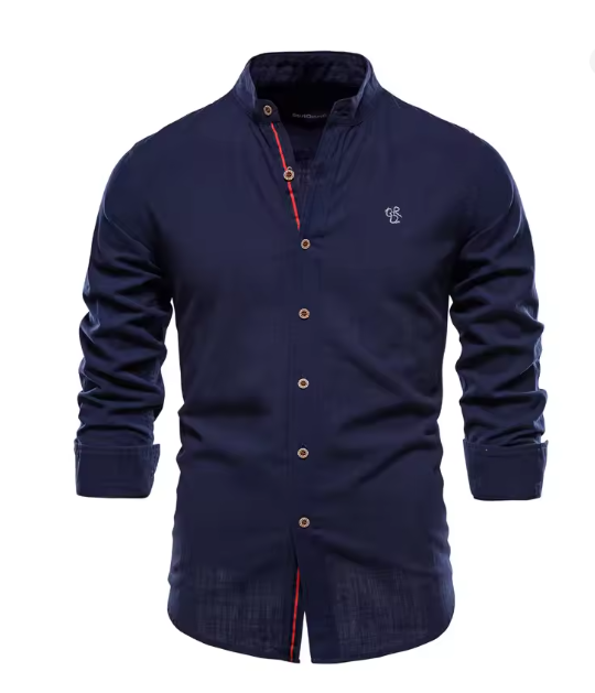 Drune | Herren Elegantes Leinenhemd