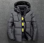 Drune - Extra warme abnehmbare Winterjacke mit Kapuze