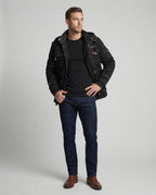 Herren Winterjacke aus Polyester mit Stilvollem Design & Wärmender Fütterung | Drune