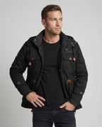Herren Winterjacke aus Polyester mit Stilvollem Design & Wärmender Fütterung | Drune