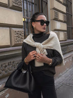 Lena | Umhängetasche damen – Handtasche mit Reißverschluss