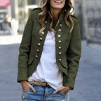 Bettina | Damenblazer mit Stehkragen