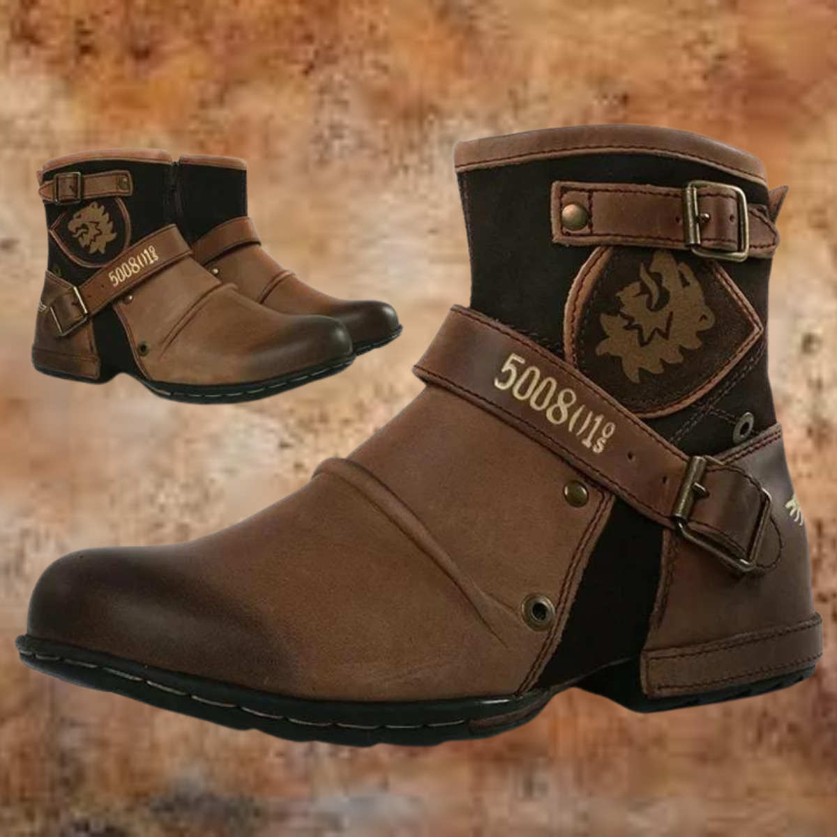 Drune HERRENSTIEFEL IM VINTAGE-STIL