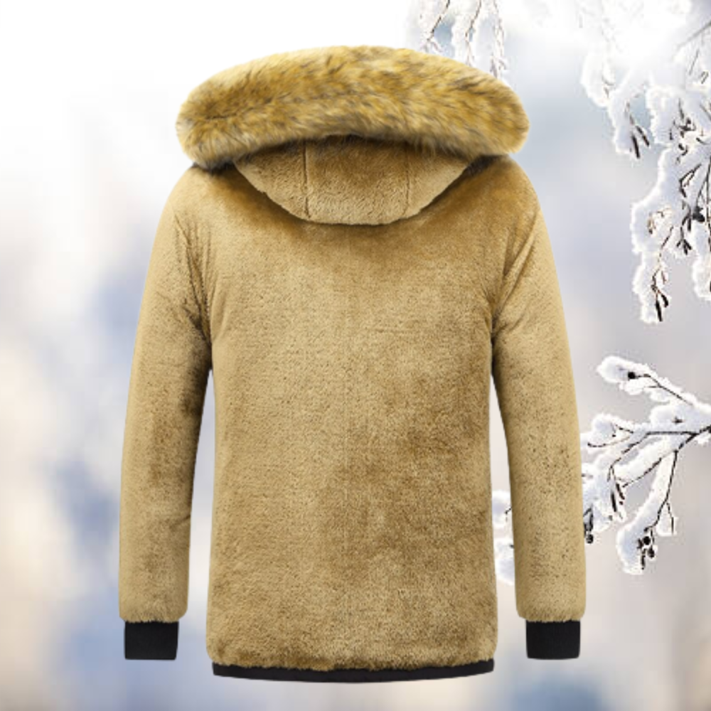 Drune - Bleiben Sie warm und stilvoll mit dem winddichten Parkas mit Fellkapuze