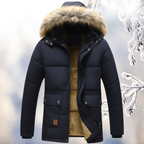 Drune - Bleiben Sie warm und stilvoll mit dem winddichten Parkas mit Fellkapuze