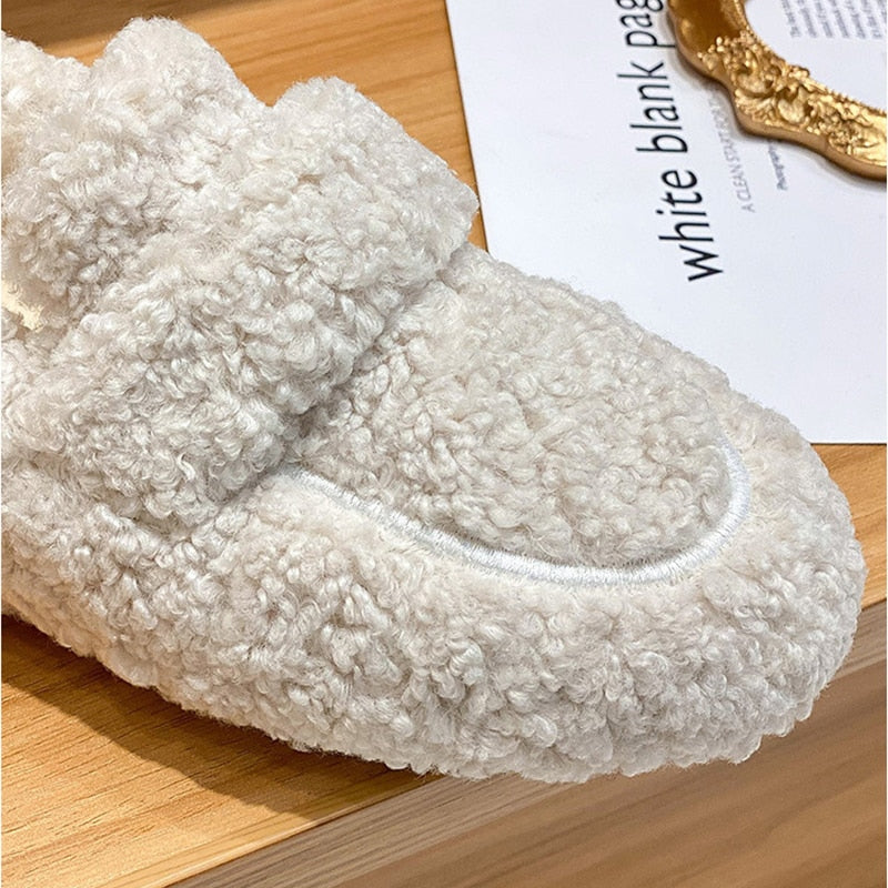 Drune - Plüsch-Pantoffel-Schuhe