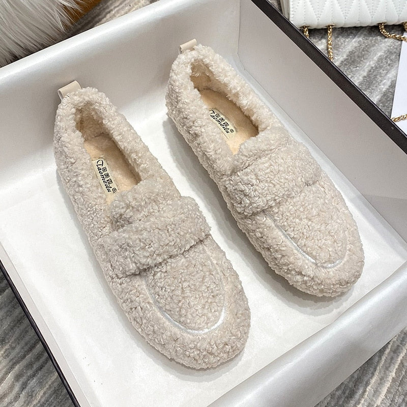 Drune - Plüsch-Pantoffel-Schuhe