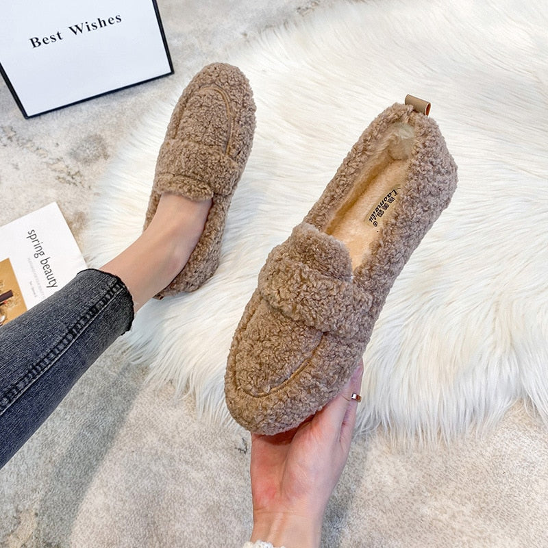 Drune - Plüsch-Pantoffel-Schuhe