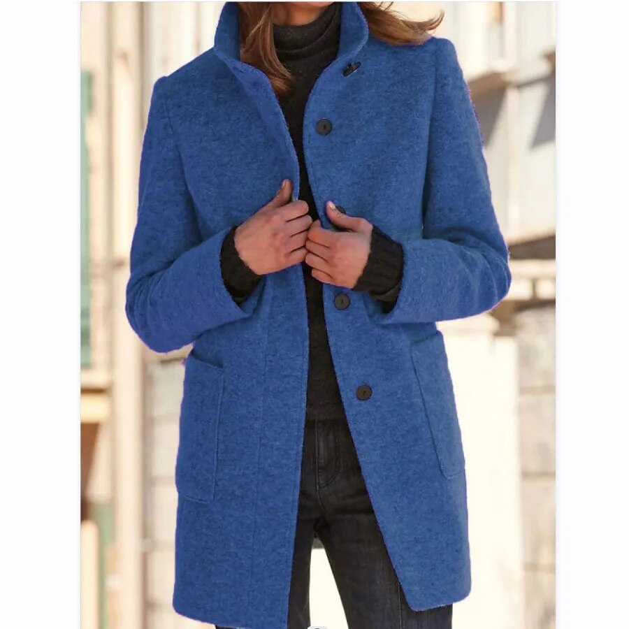 Rebecca | Eleganter Wollmantel