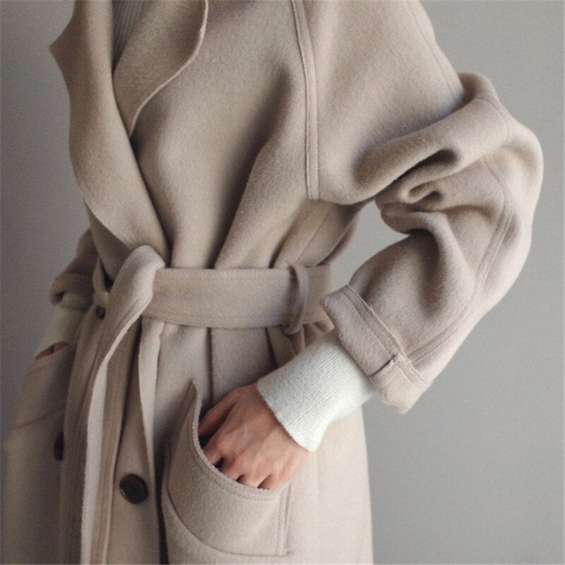 Luzie | Langer Modemantel
