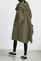 Katja | Modischer langer Trenchcoat Damen Wechsel Saison 2023