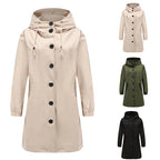Katja | Modischer langer Trenchcoat Damen Wechsel Saison 2023