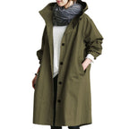 Katja | Modischer langer Trenchcoat Damen Wechsel Saison 2023