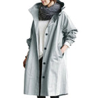 Katja | Modischer langer Trenchcoat Damen Wechsel Saison 2023