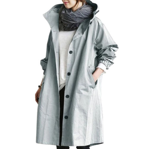 Katja | Modischer langer Trenchcoat Damen Wechsel Saison 2023