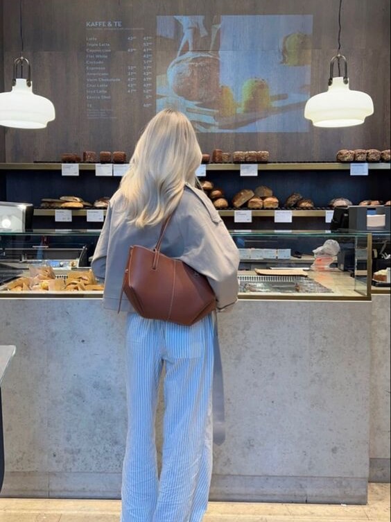 Grete | Vintage Tote Bag damen – Geräumige Umhängetasche