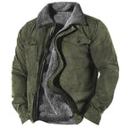 Arno | Warme Winterjacke Mit Pelzfutter Für Männer