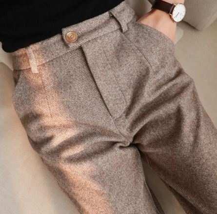 Wollene Winterhose