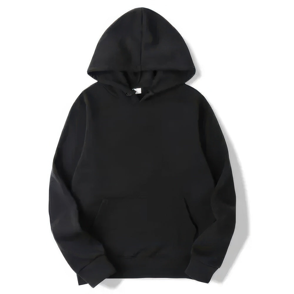 Drune | Herren Blau Kapuzenpulli Übergröße Kapuzenpullover