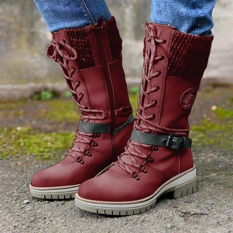 Sarah | Bequeme Damenstiefel mit rutschfester Sohle