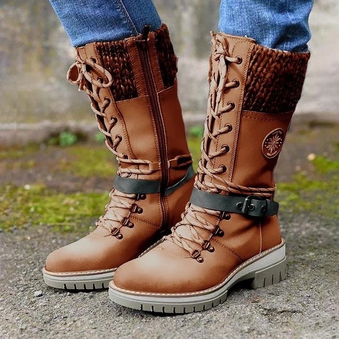Sarah | Bequeme Damenstiefel mit rutschfester Sohle