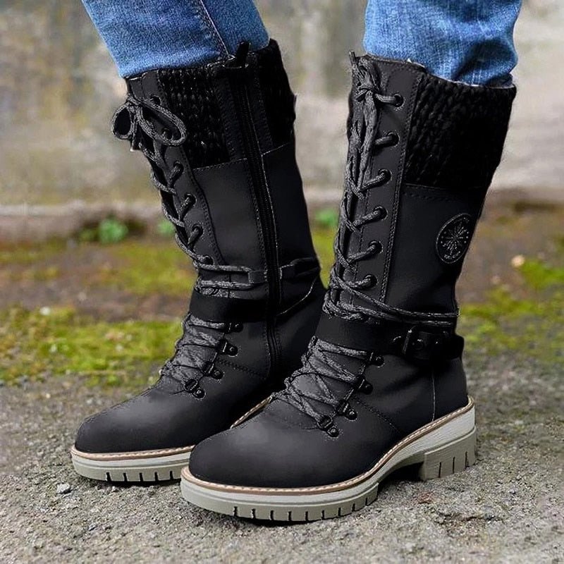 Sarah | Bequeme Damenstiefel mit rutschfester Sohle