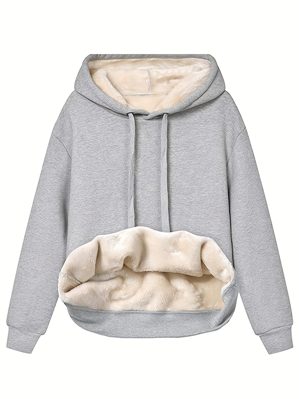 Kira | Warme Winterkuscheligkeit mit Fleece Hoodie