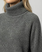 Drune - Lässiger Kaschmir Rollkragenpullover, Weiche & Bequeme Passform