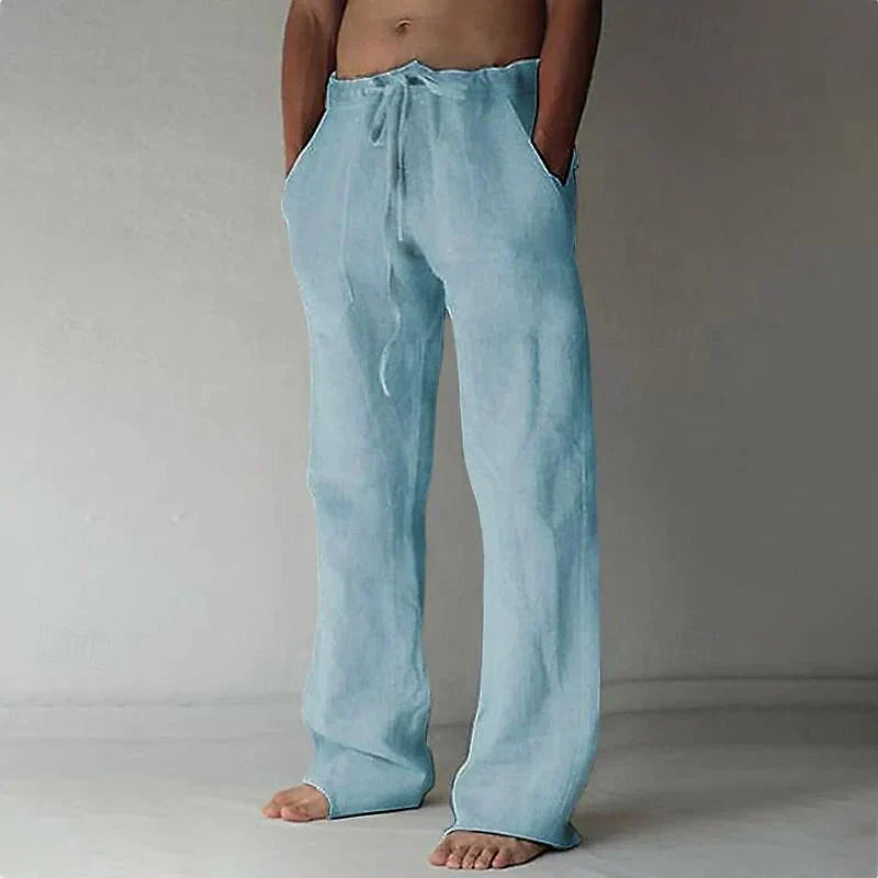 Drune | Herren Baggy Leinenhose