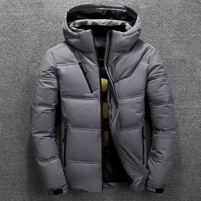 Drune - Extra warme abnehmbare Winterjacke mit Kapuze