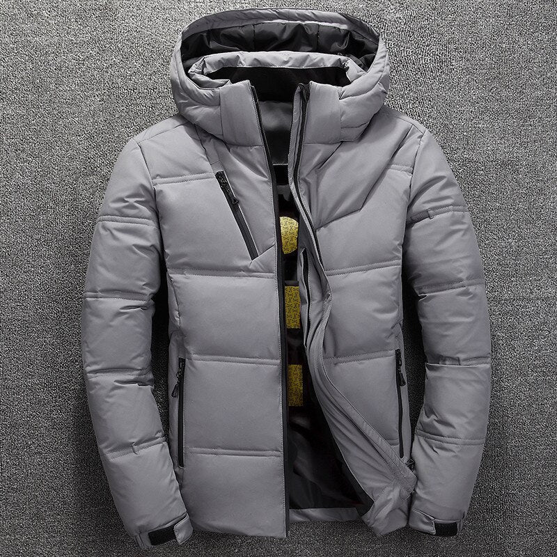Drune - Extra warme abnehmbare Winterjacke mit Kapuze