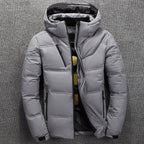 Drune - Extra warme abnehmbare Winterjacke mit Kapuze