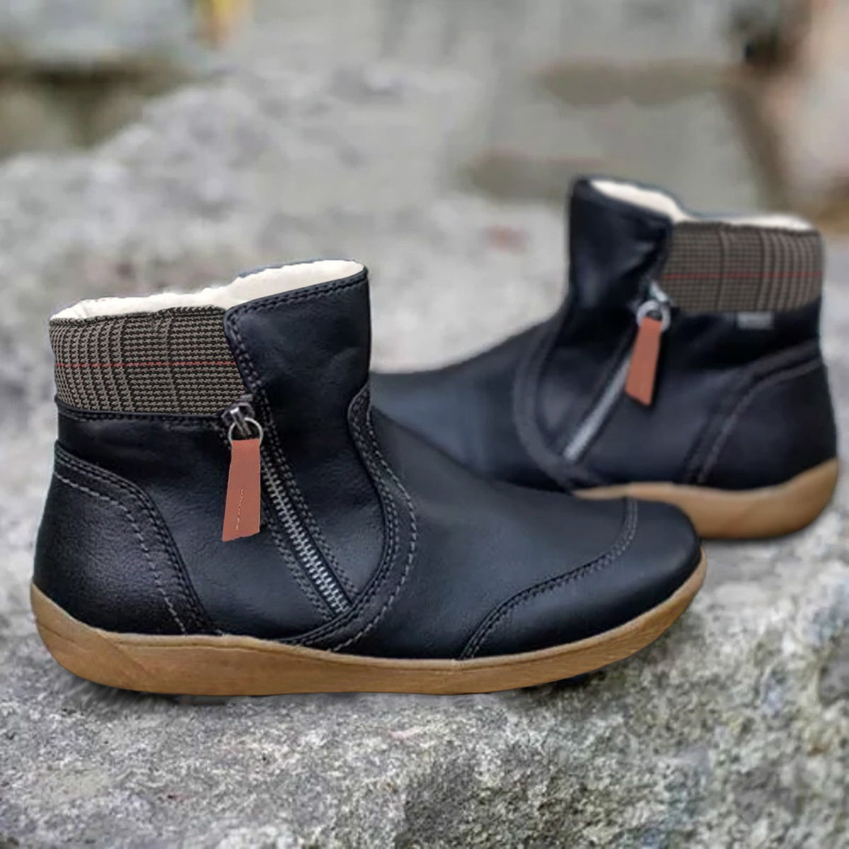 Drune - Wasserdichte, orthopädische Lederstiefel