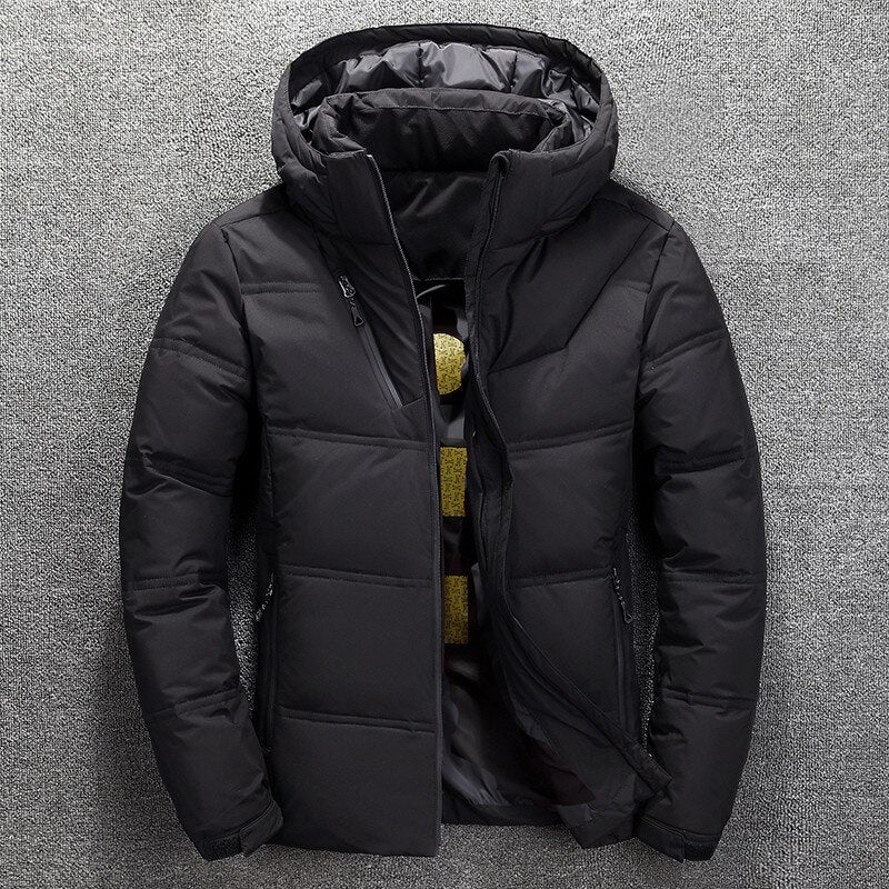 Drune - Extra warme abnehmbare Winterjacke mit Kapuze