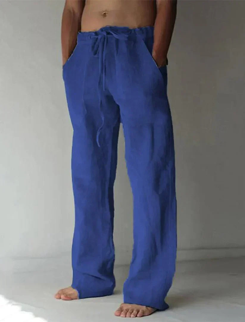 Drune | Herren Baggy Leinenhose
