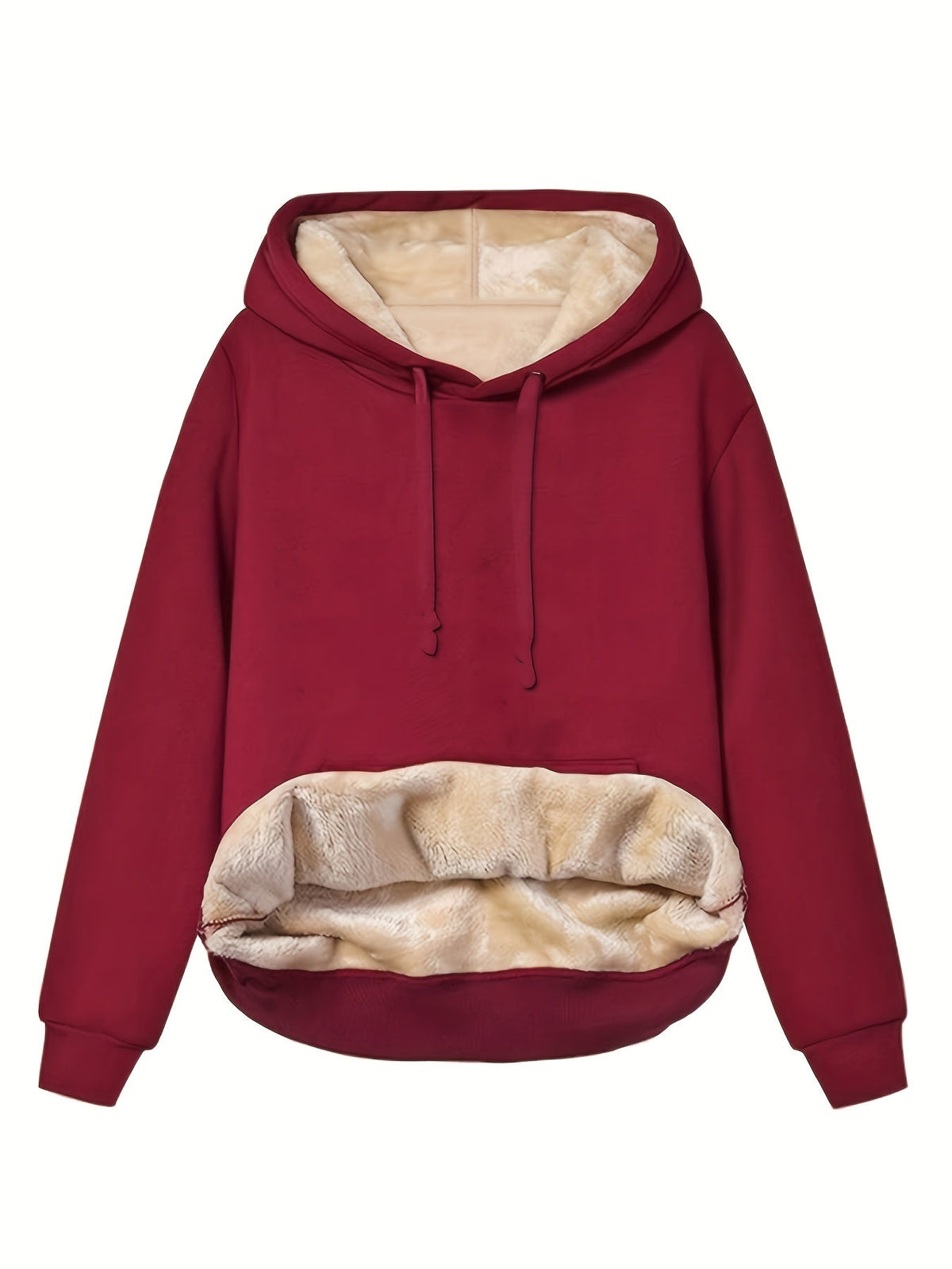 Kira | Warme Winterkuscheligkeit mit Fleece Hoodie