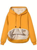 Kira | Warme Winterkuscheligkeit mit Fleece Hoodie