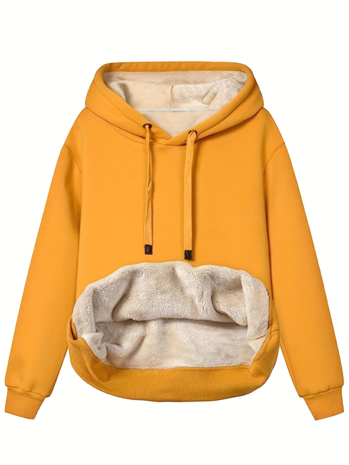 Kira | Warme Winterkuscheligkeit mit Fleece Hoodie