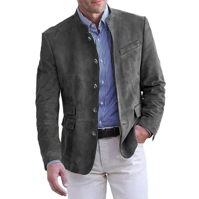 Drune | Klassische Button-Down-Jacke Für Männer