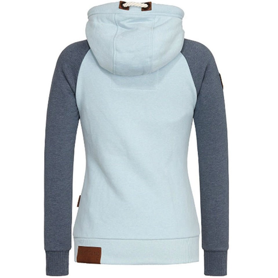Tina | Damen Hoodie mit Reißverschluss