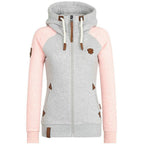 Tina | Damen Hoodie mit Reißverschluss
